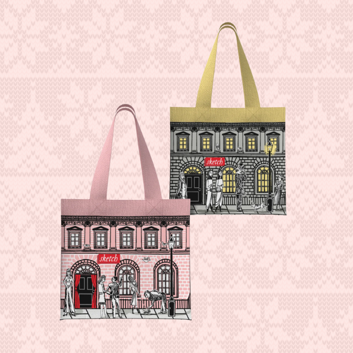 Set of 2 Canvas Tote Bags