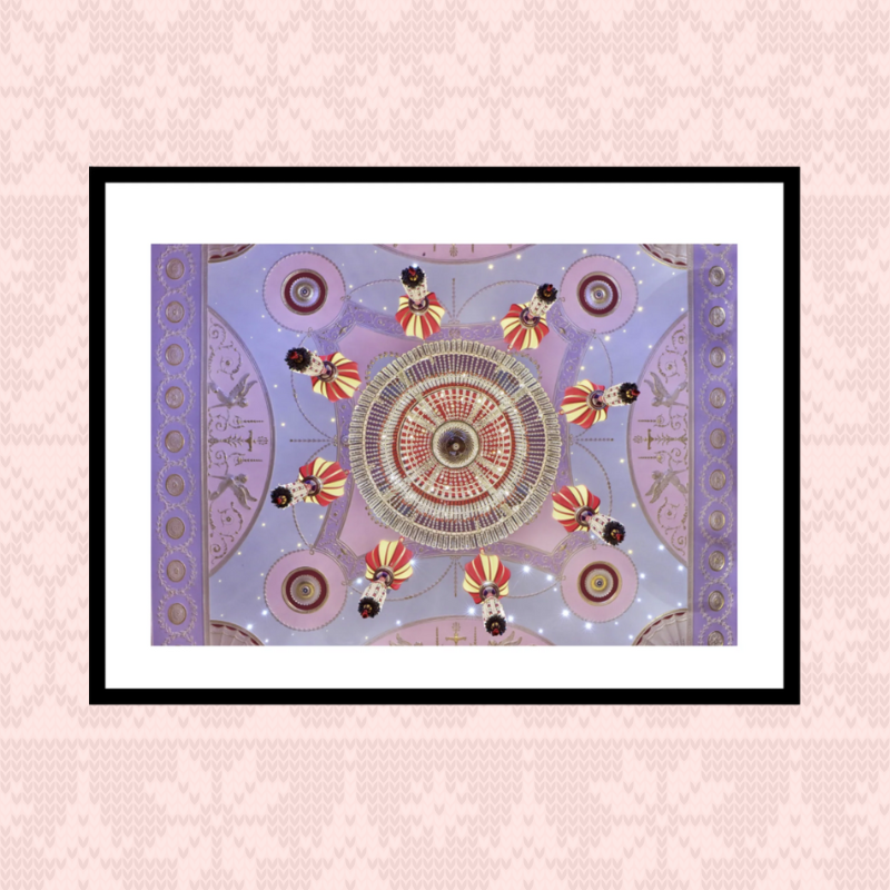 Photographic Art Print - The Lecture Room & Library