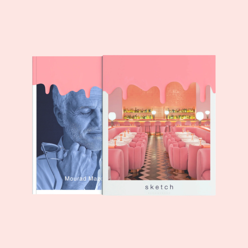Load image into Gallery viewer, sketch book on a pink background, 