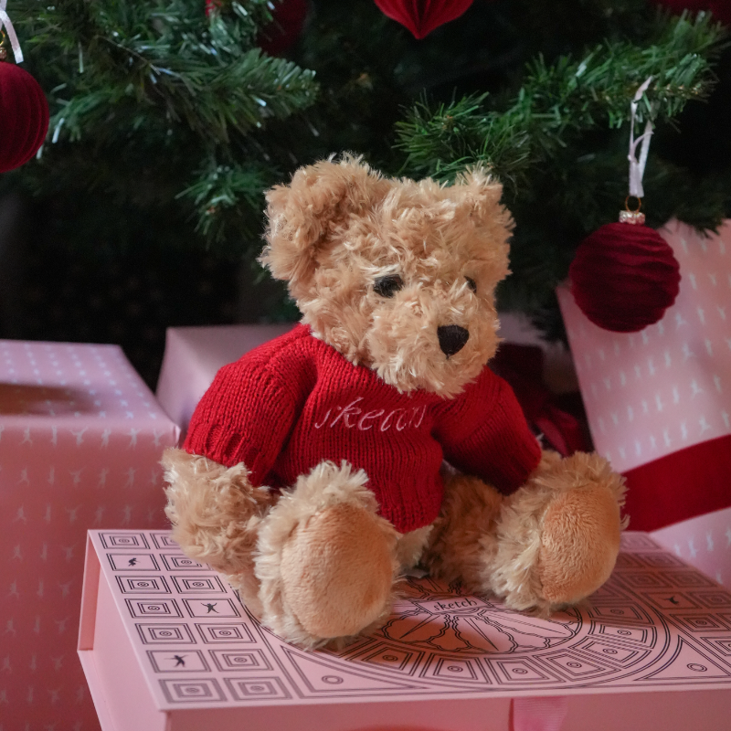 Load image into Gallery viewer, Festive Pat the Bear