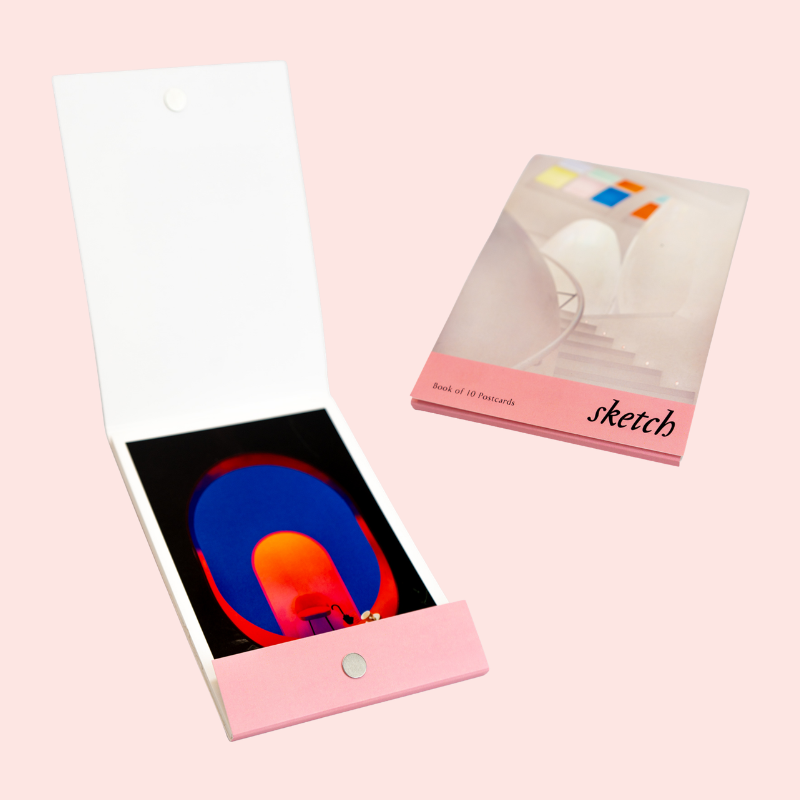Load image into Gallery viewer, Pink photo print with a printed image on a pink background