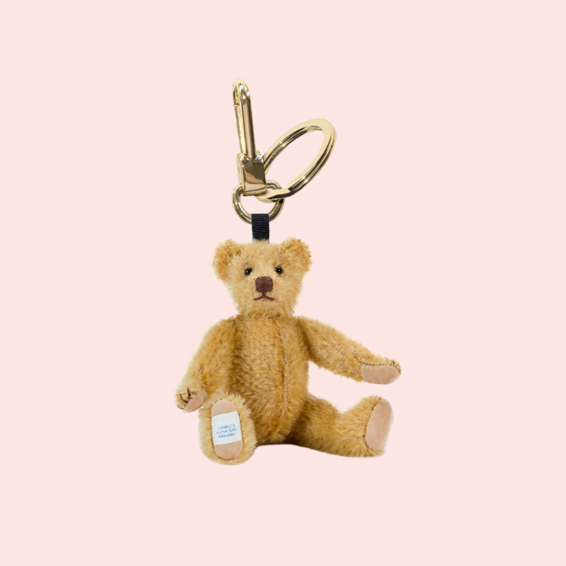 Load image into Gallery viewer, Edward Bear Key Charm 6"