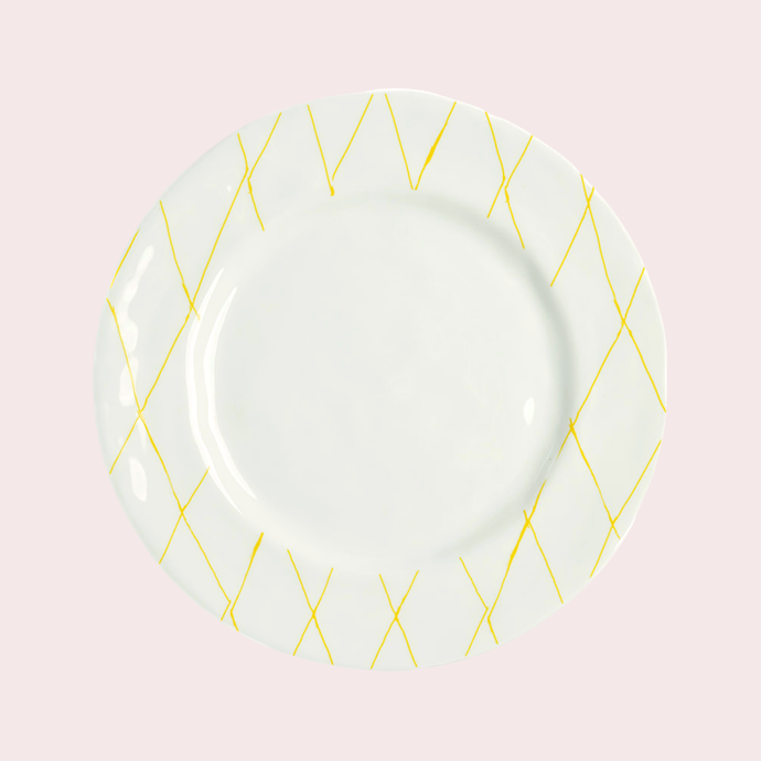 Yinka Shonibare: Set of 4 Dessert Plates