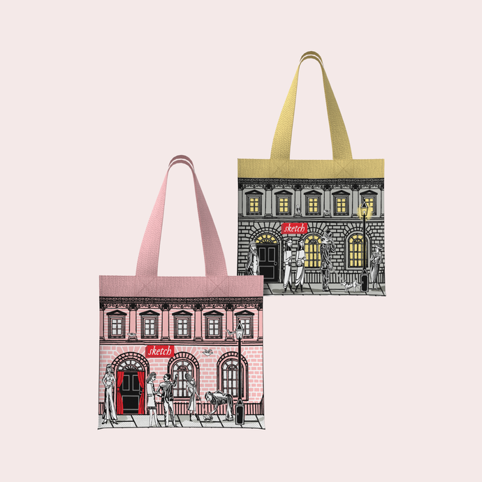 Set of 2 Canvas Tote Bags