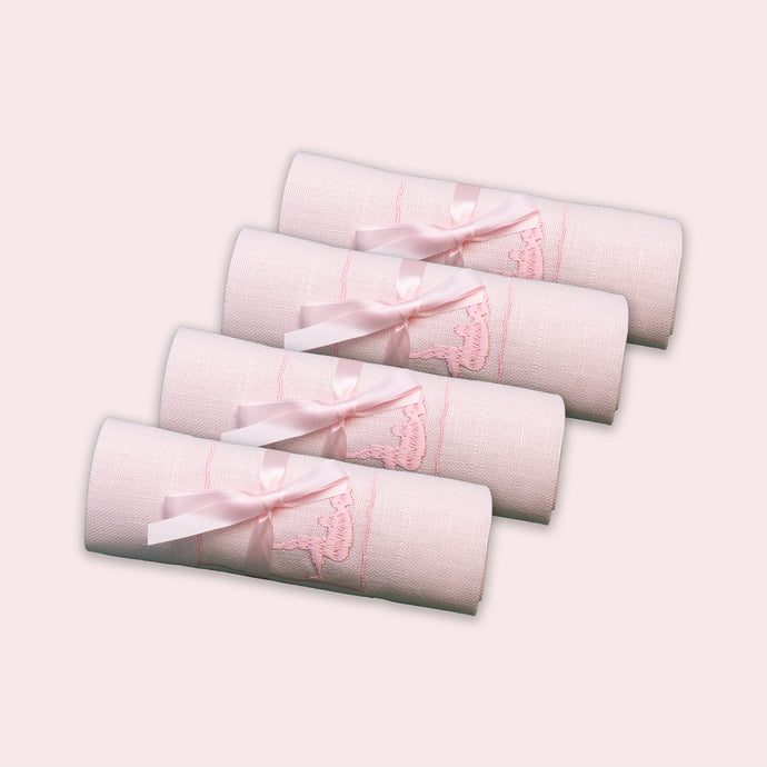 Linen cocktail napkins