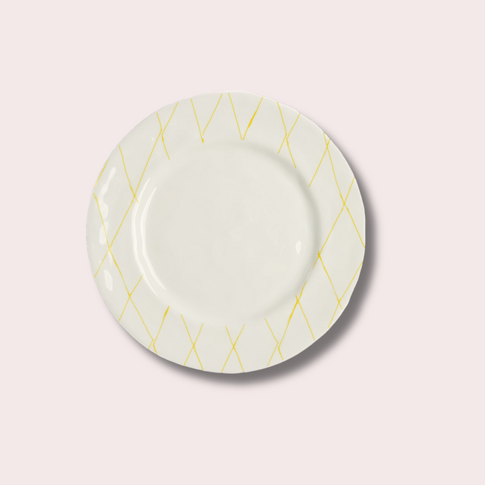 Yinka Shonibare: Set of 4 Dessert Plates