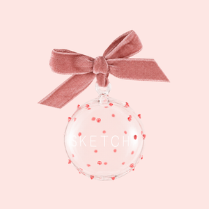 sketch Glass Bauble