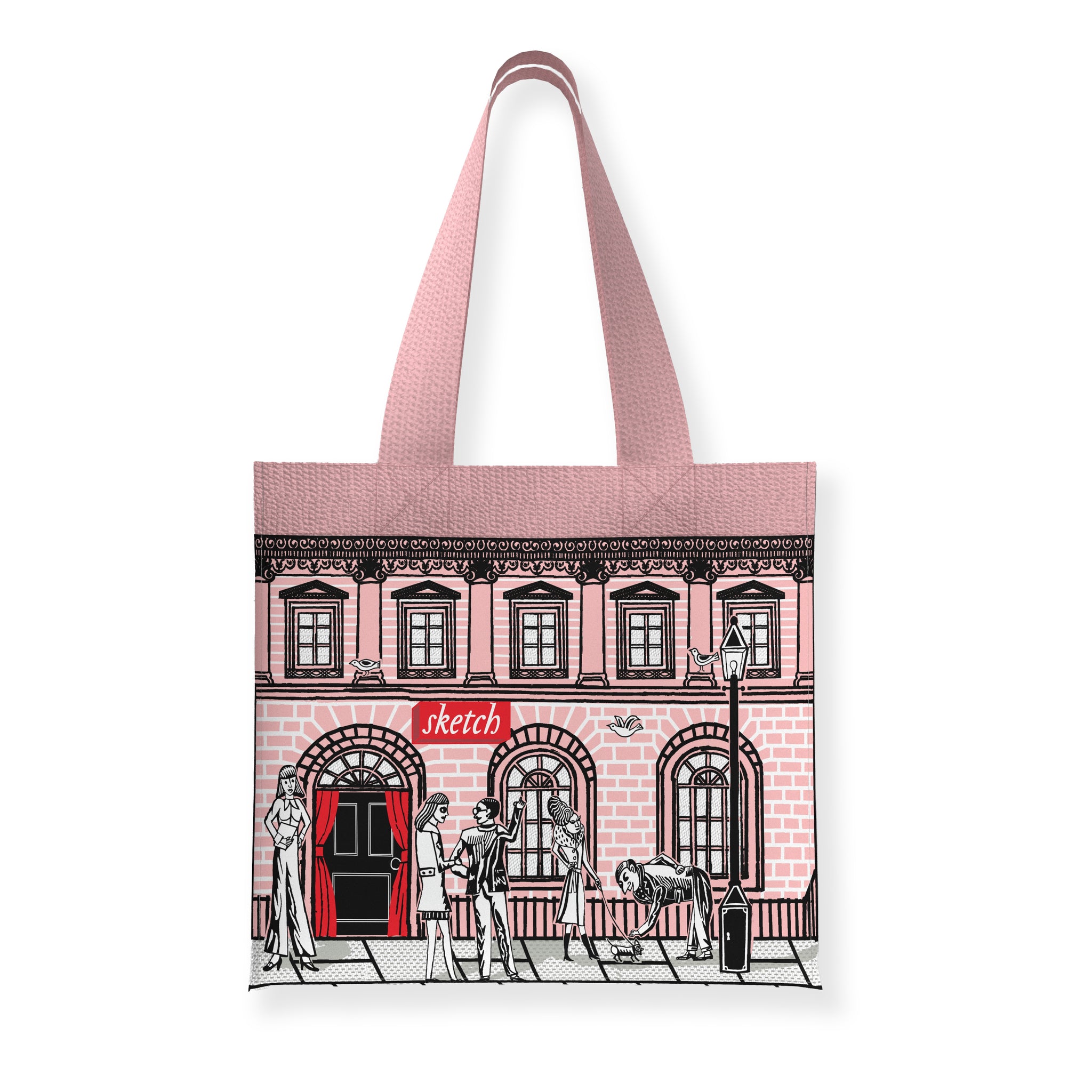 Patterned canvas tote bags online