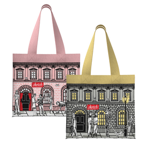 Set of 2 Canvas Tote Bags