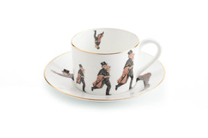sketch Exclusive Teacup and Saucer